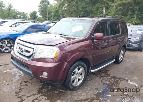 2010 Honda Pilot Ex-L from USA, damaged, VIN 5FNYF4H54AB002880